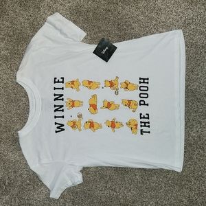 White Disney Winnie the Pooh shirt